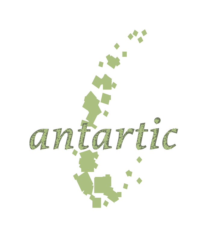 kleur groen antartic
